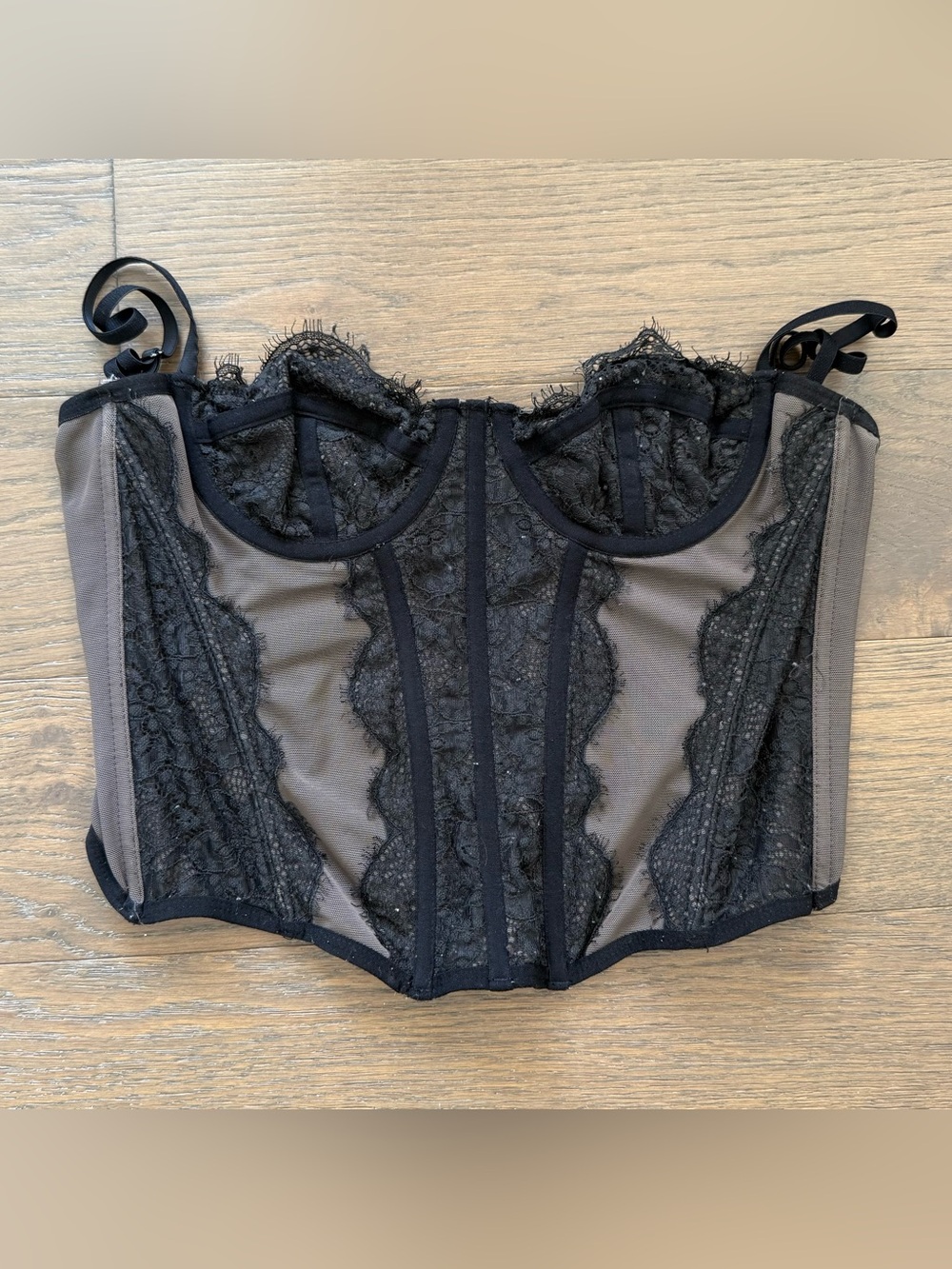 Urban outfitters black corset